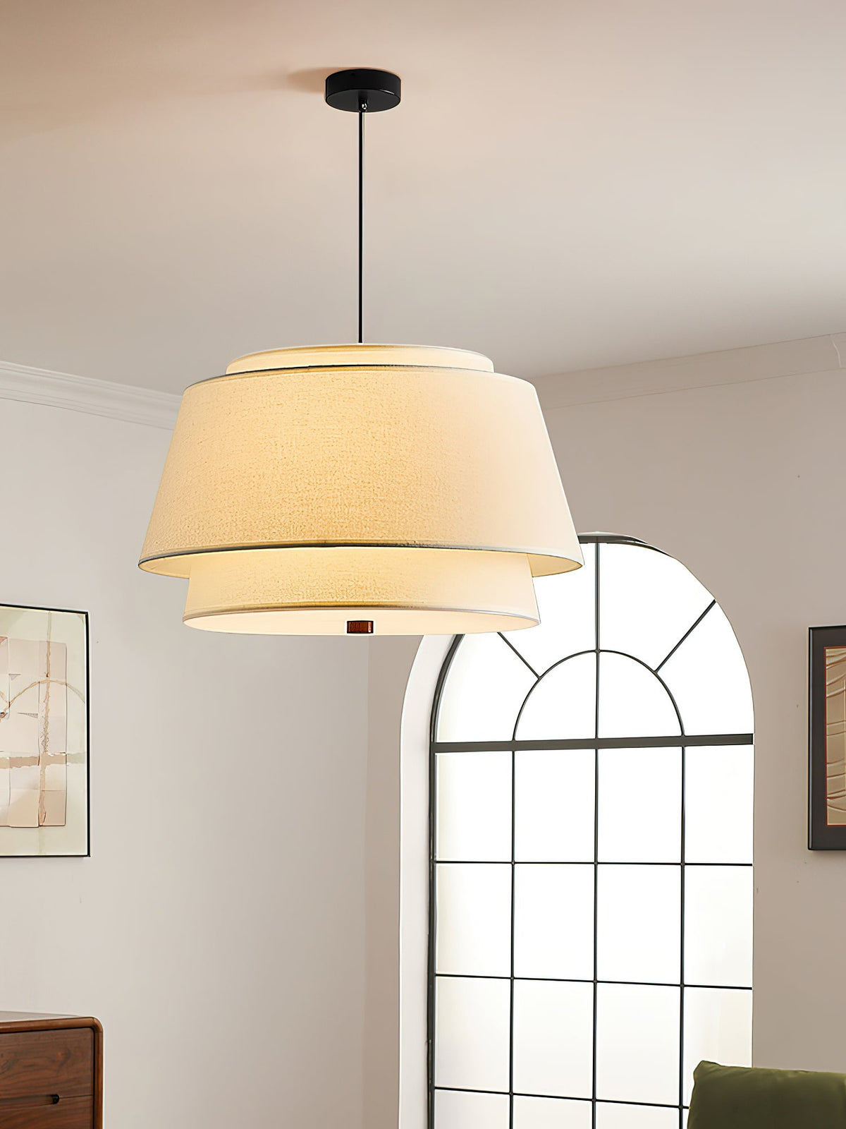 Verdura Drum Pendant Light