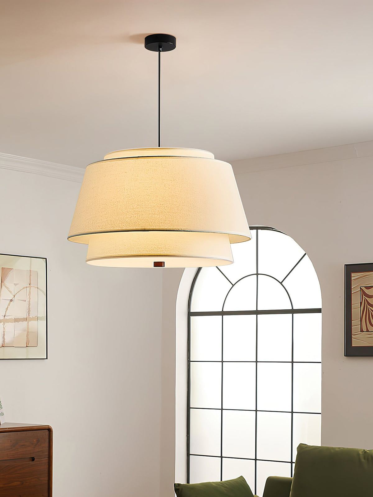 Verdura Drum Pendant Light