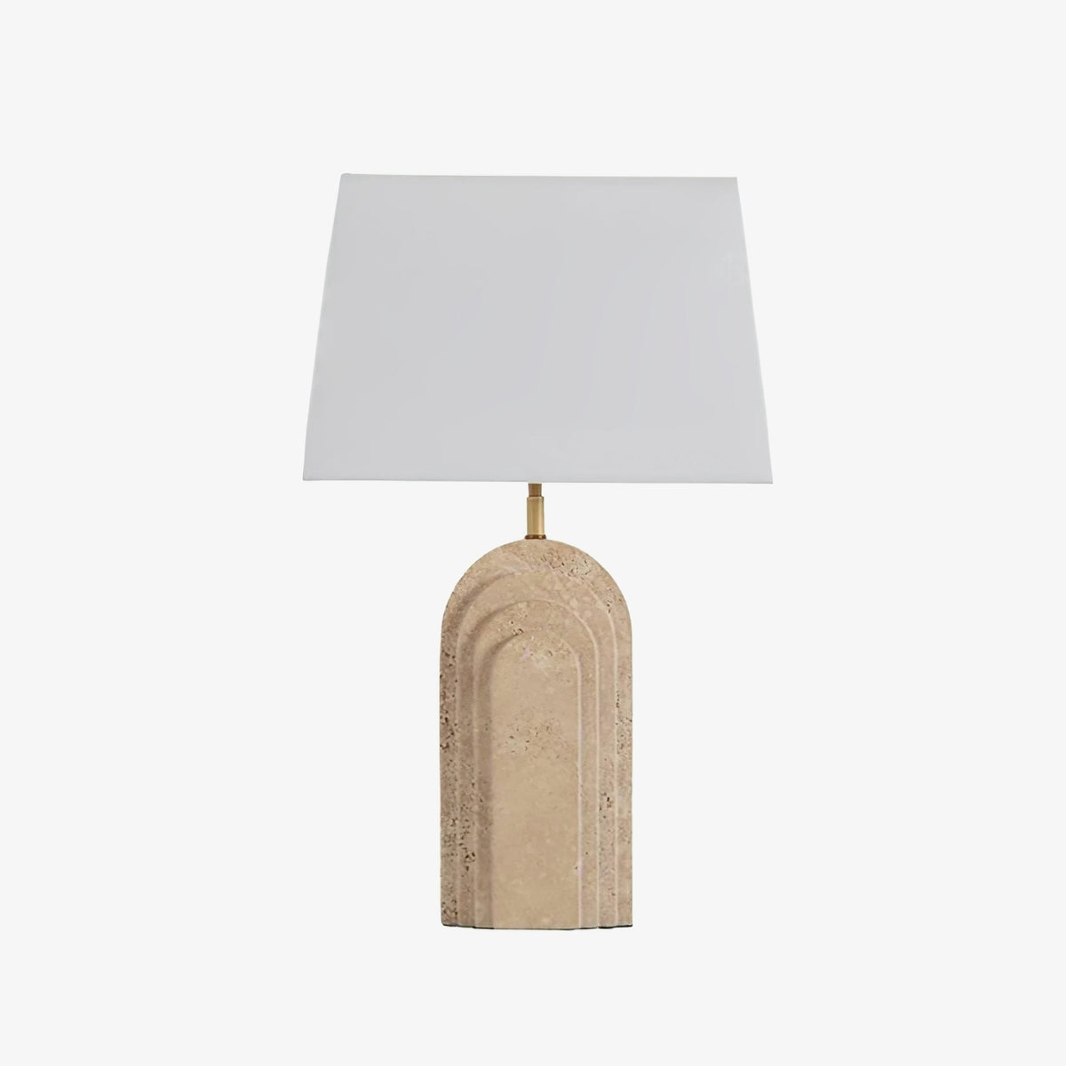 Verdura Travertine Table Lamp