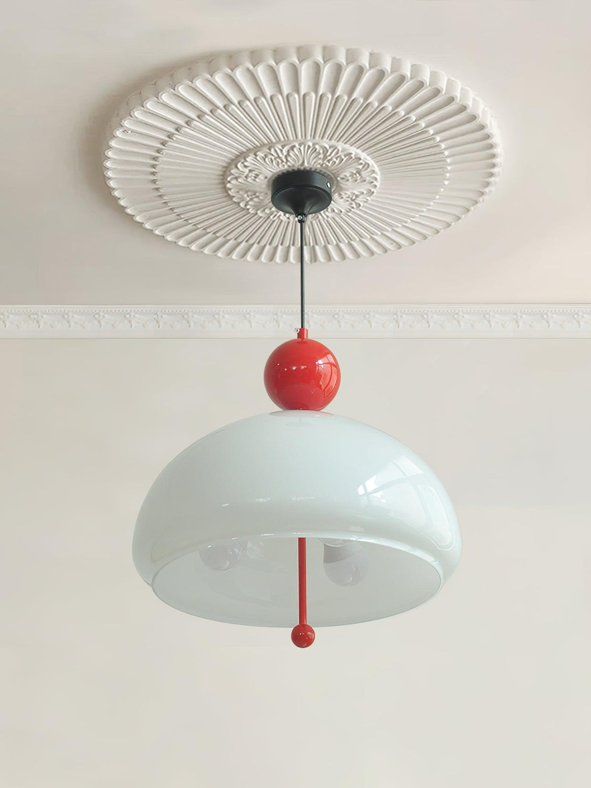 Verona Glass Pendant Lamp 15.7"