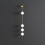 Vertical Balls Wall Lamp