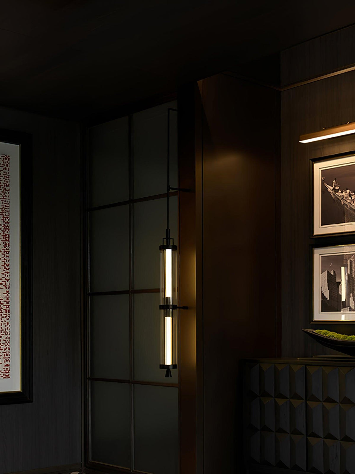 Vertical Wall Sconce 5.9"