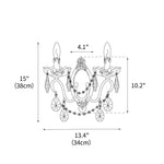 Victoria Crystal Wall Sconce