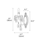 Victoria Crystal Wall Sconce