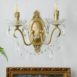 Victoria Crystal Wall Sconce