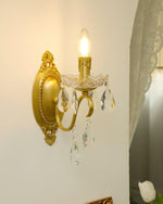 Victoria Crystal Wall Sconce