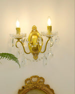 Victoria Crystal Wall Sconce