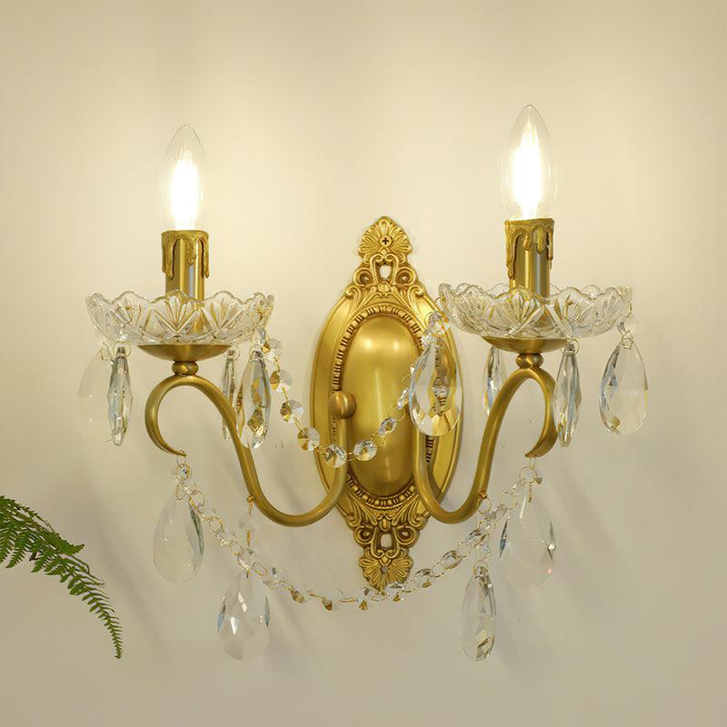 Victoria Crystal Wall Sconce