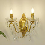 Victoria Crystal Wall Sconce
