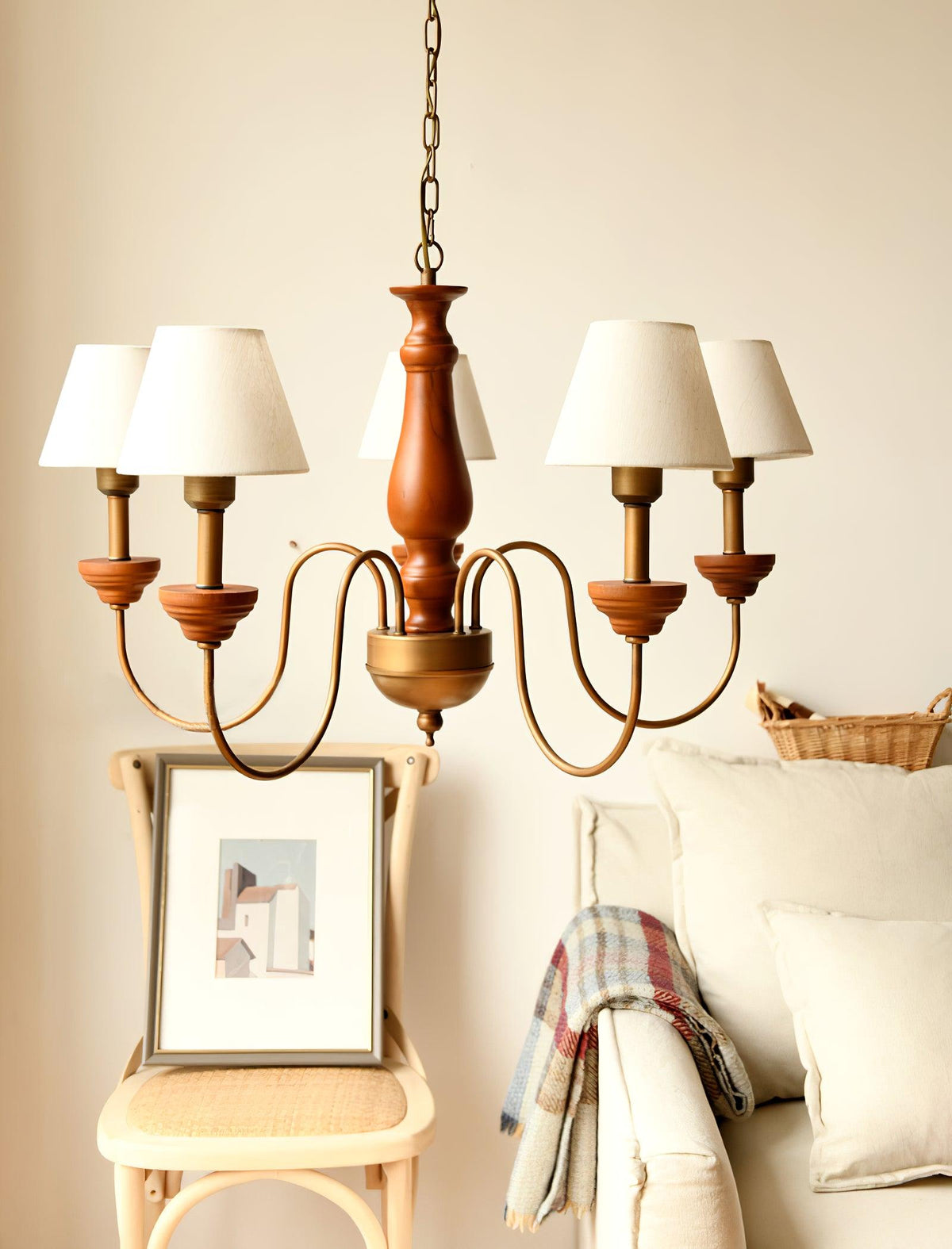 Vincent 5 - Light Classic Traditional Chandelier 31.5"