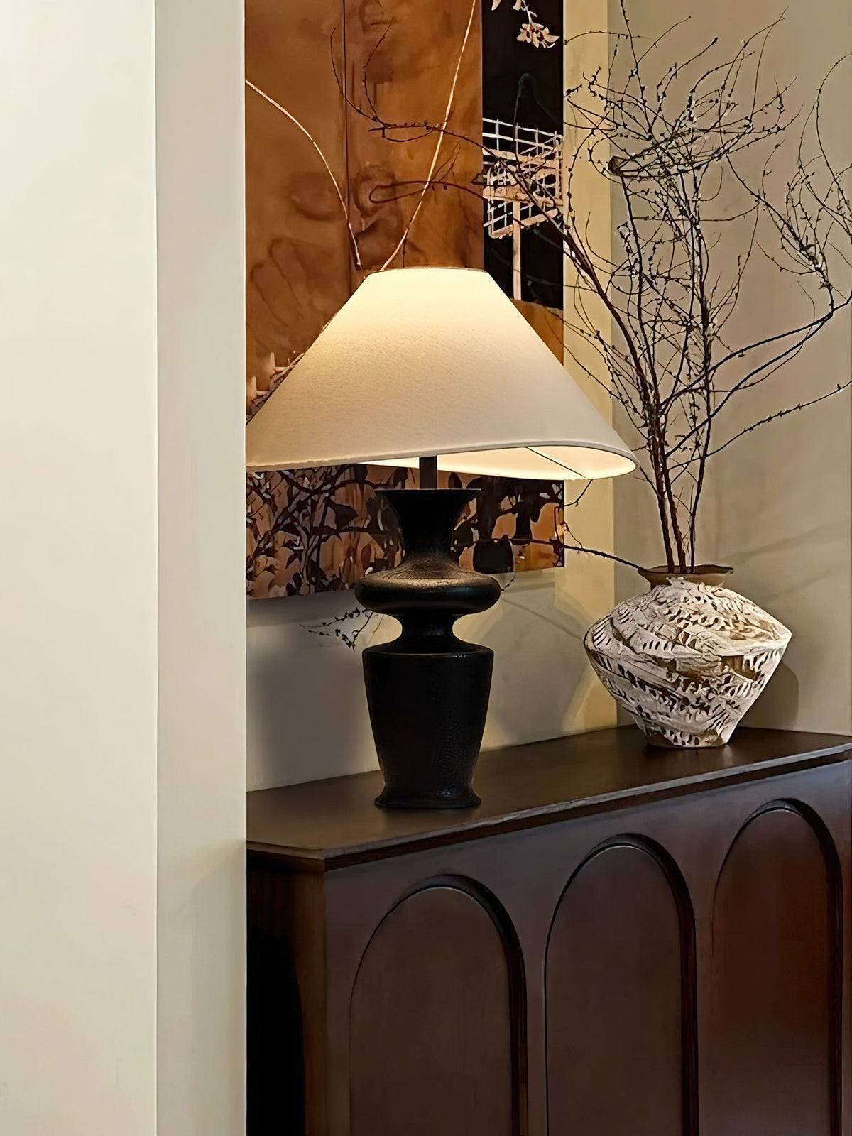 Vino Wood Table Lamp