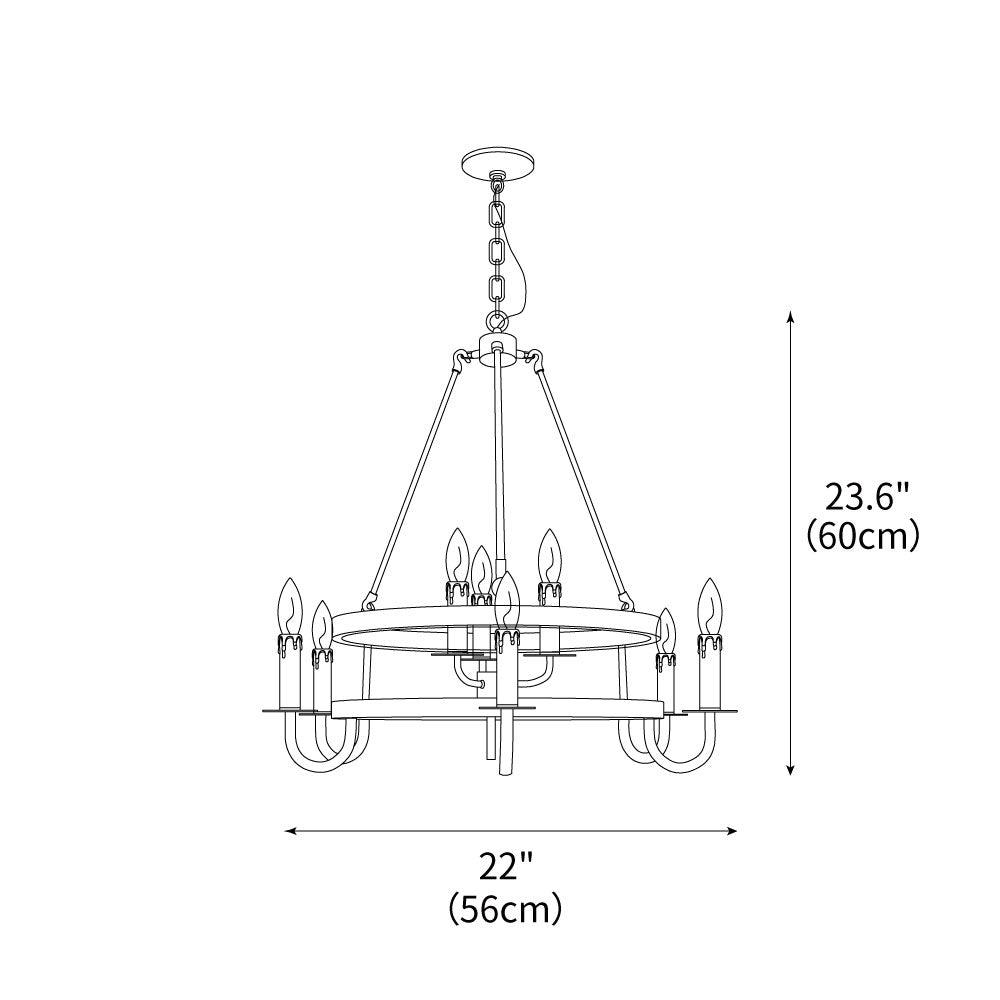 Vintage Voyager Chandelier
