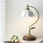 Vintage Laiton Table Lamp 6.7"
