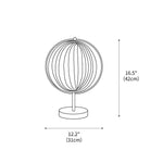 Vintage Moon Table Lamp 12.2"