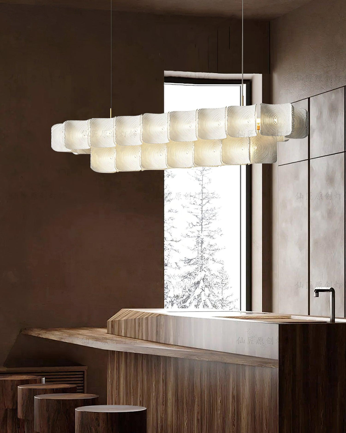 Vitre LED Chandelier