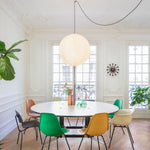 Akari A Round Swag Light