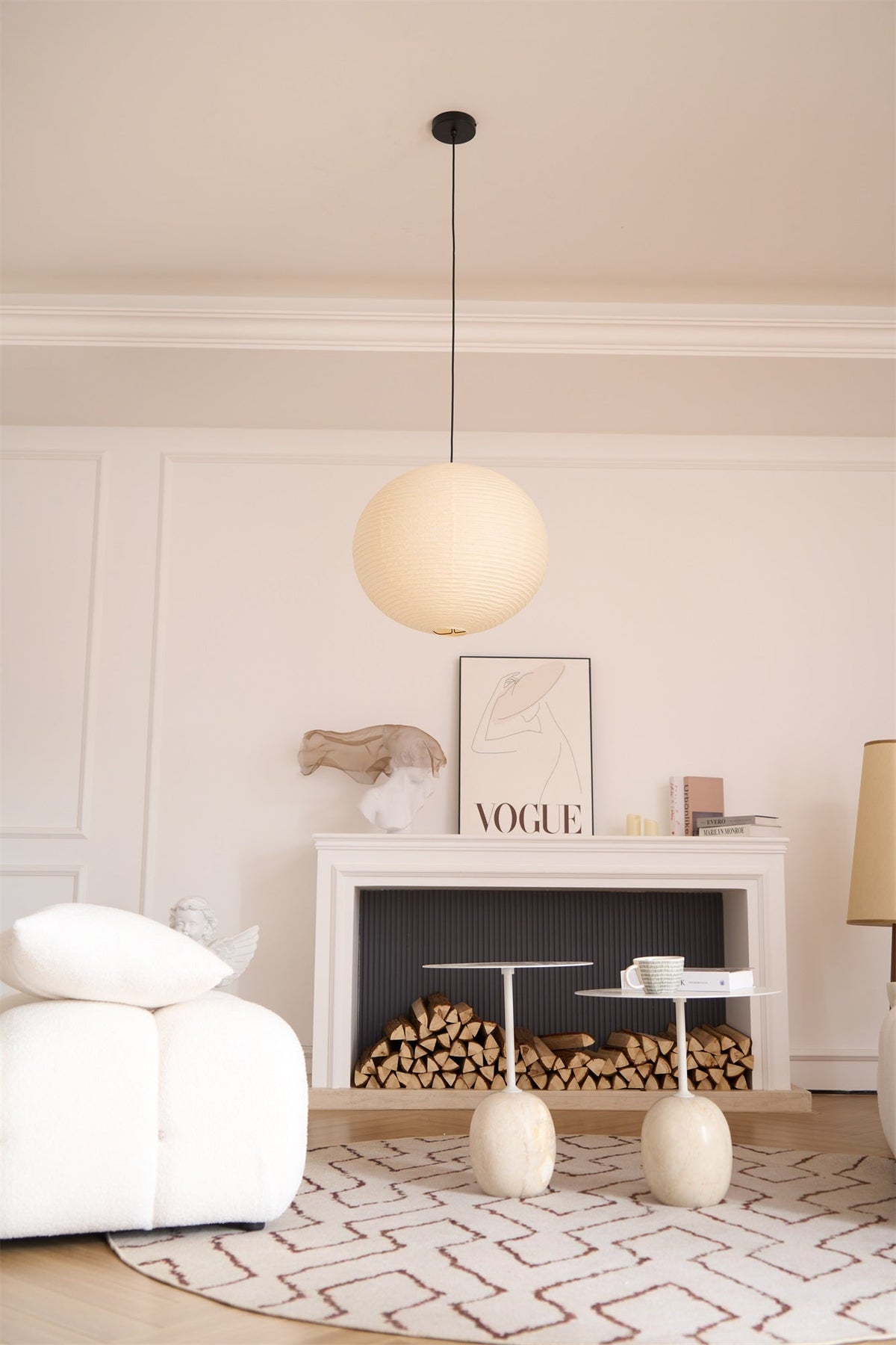 Washi Paper A Pendant Lamp