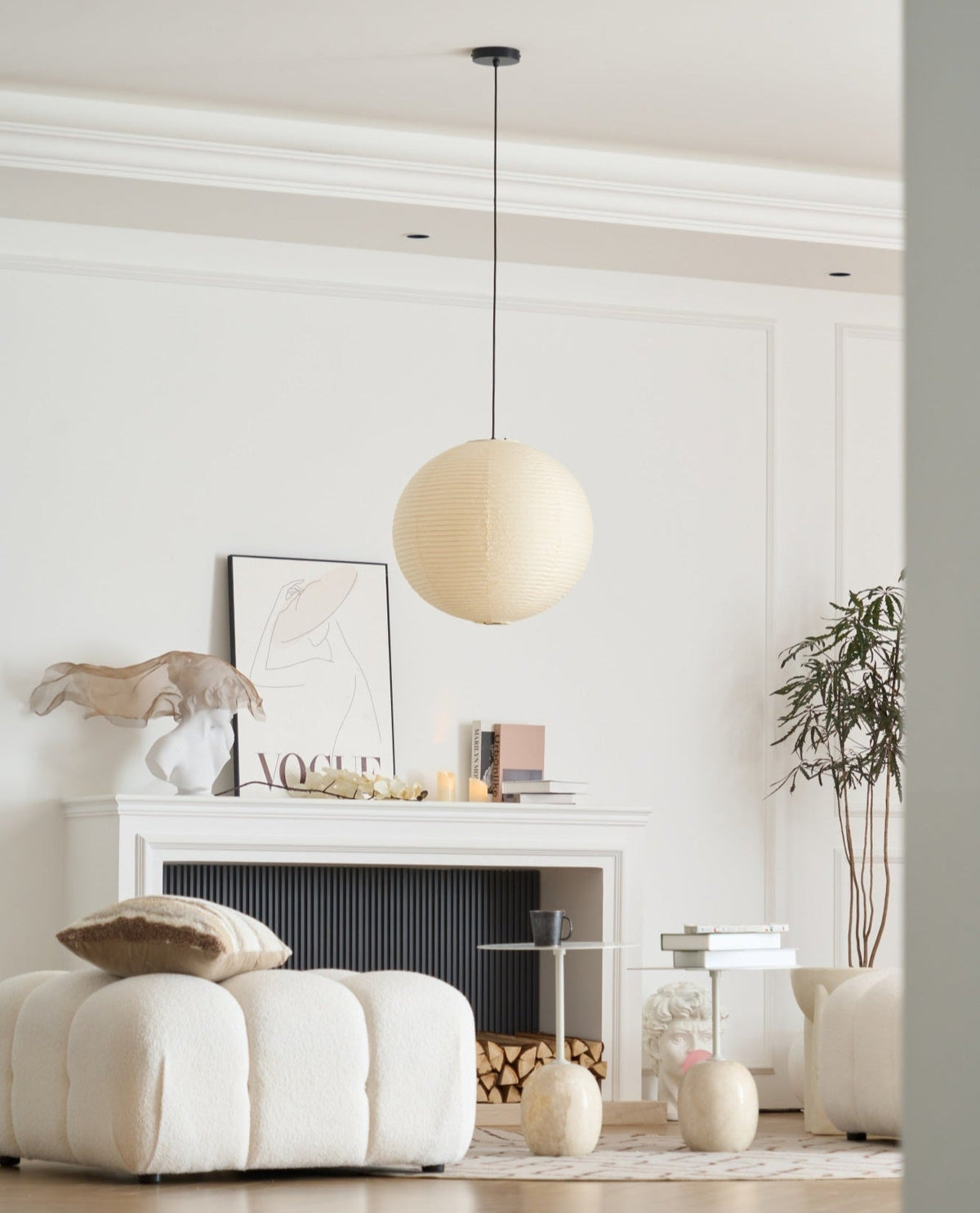 Washi Paper A Pendant Lamp