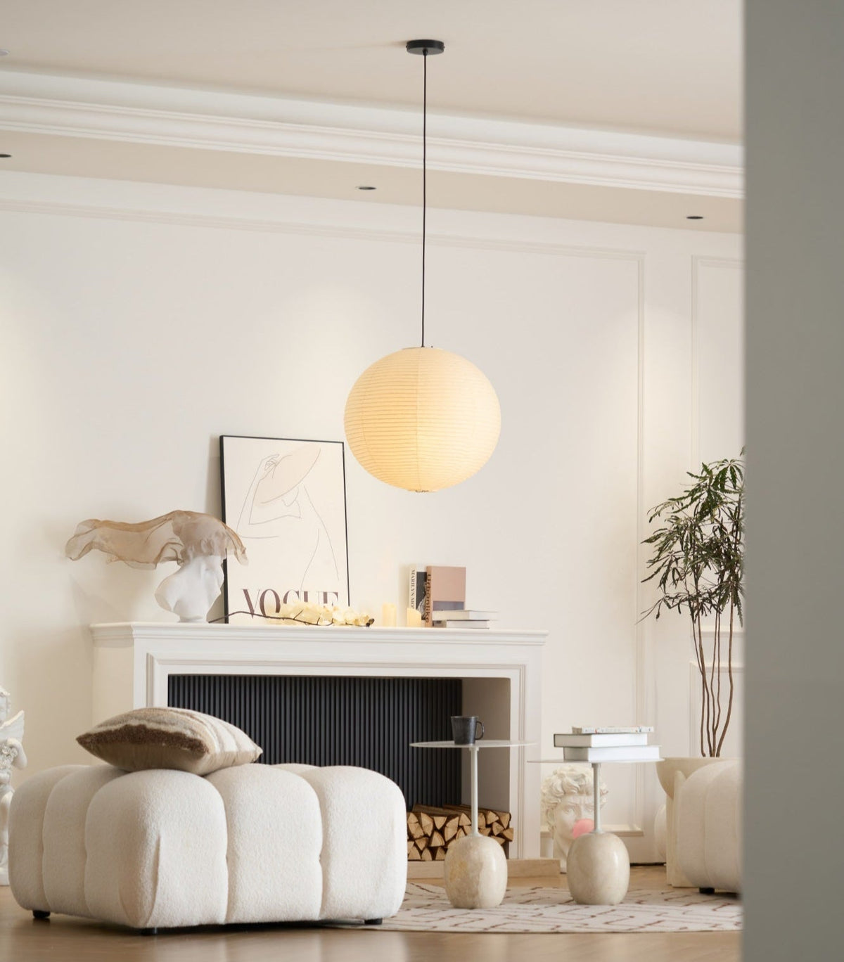 Washi Paper A Pendant Lamp