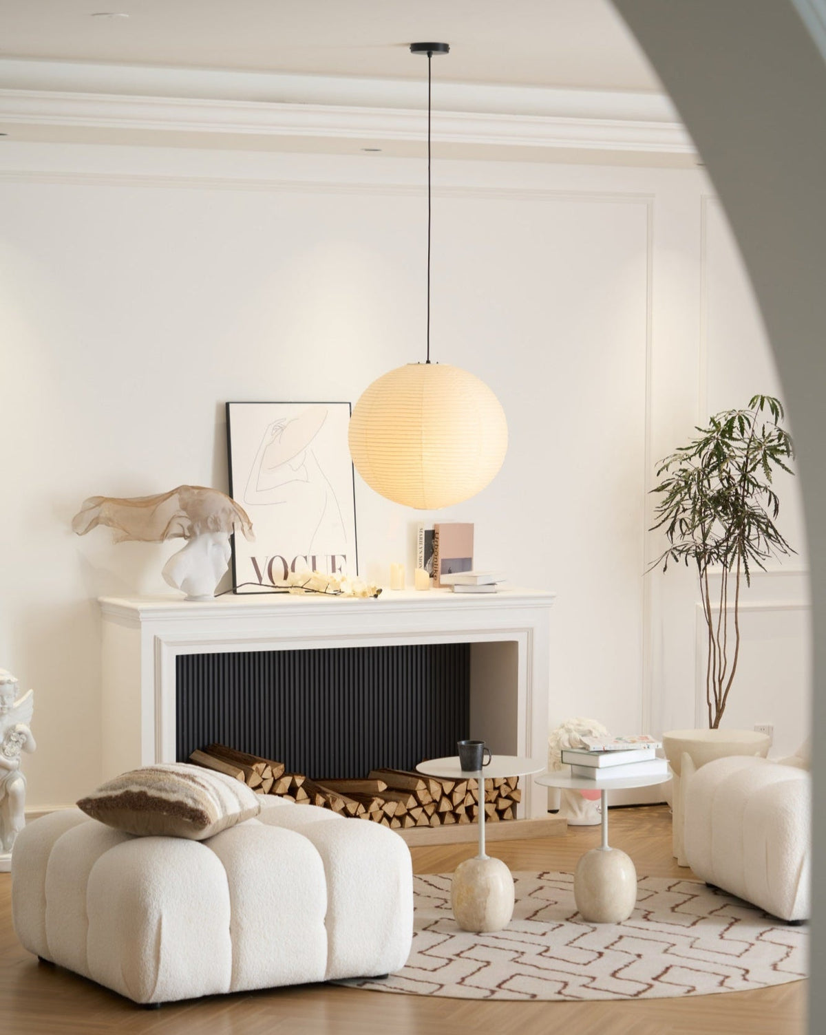 Washi Paper A Pendant Lamp