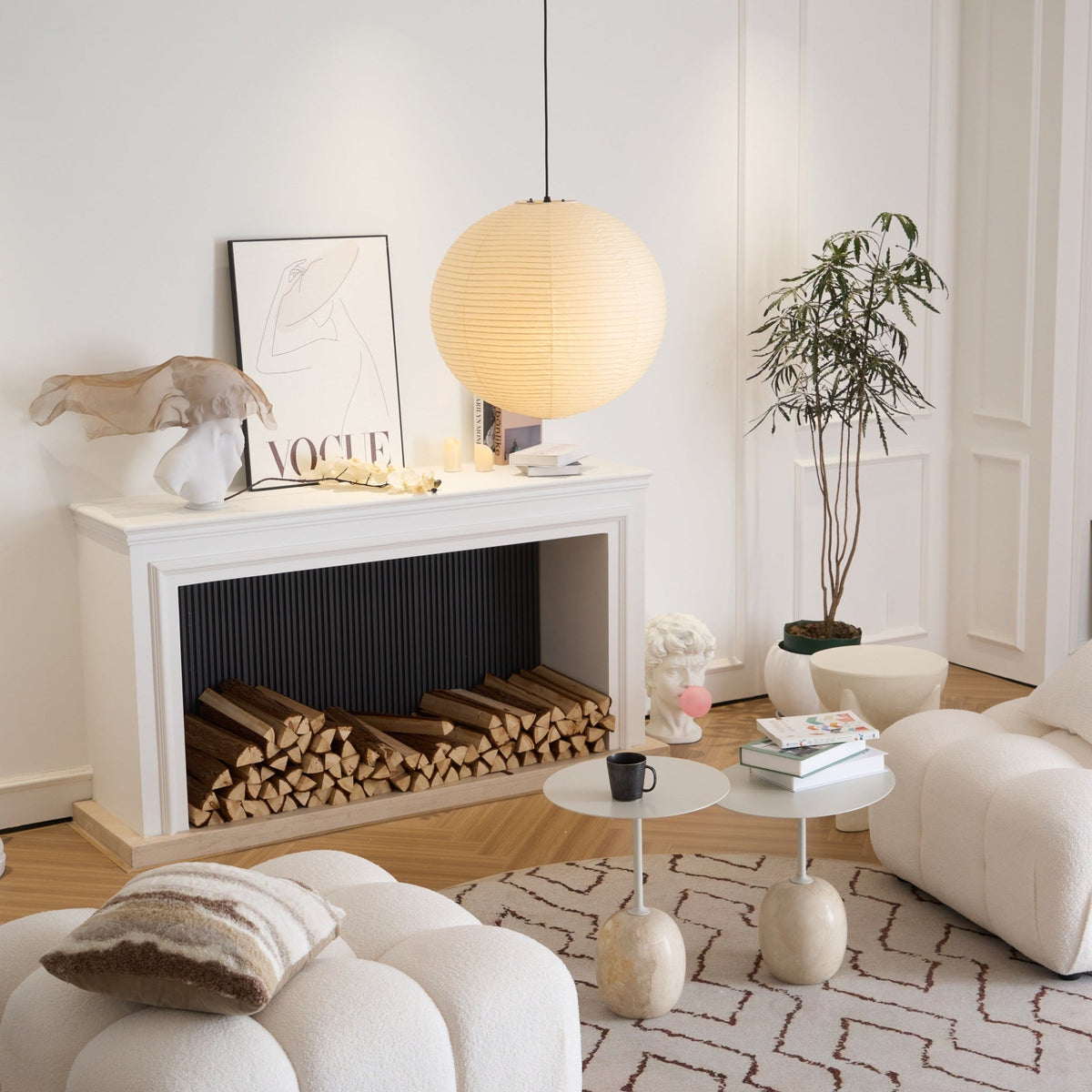 Washi Paper A Pendant Lamp