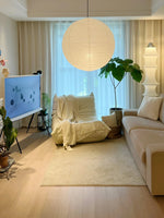 Akari A Round Swag Light