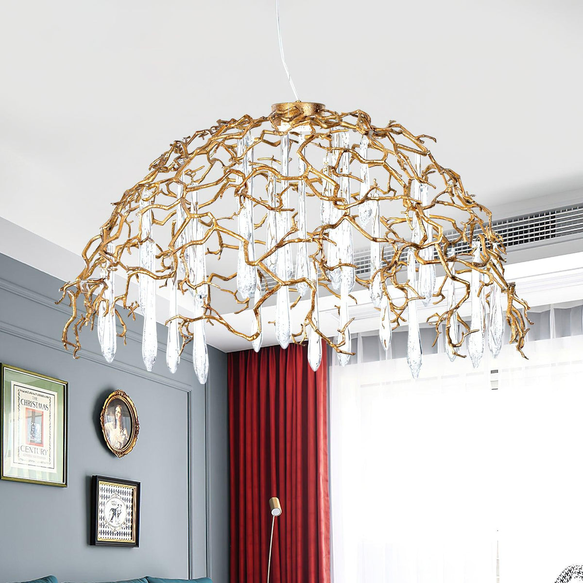 Water Dome Chandelier 41.3"