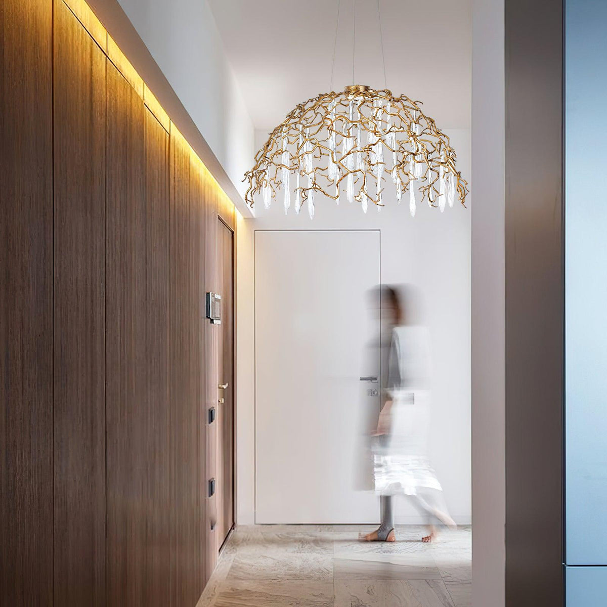 Water Dome Chandelier 41.3"