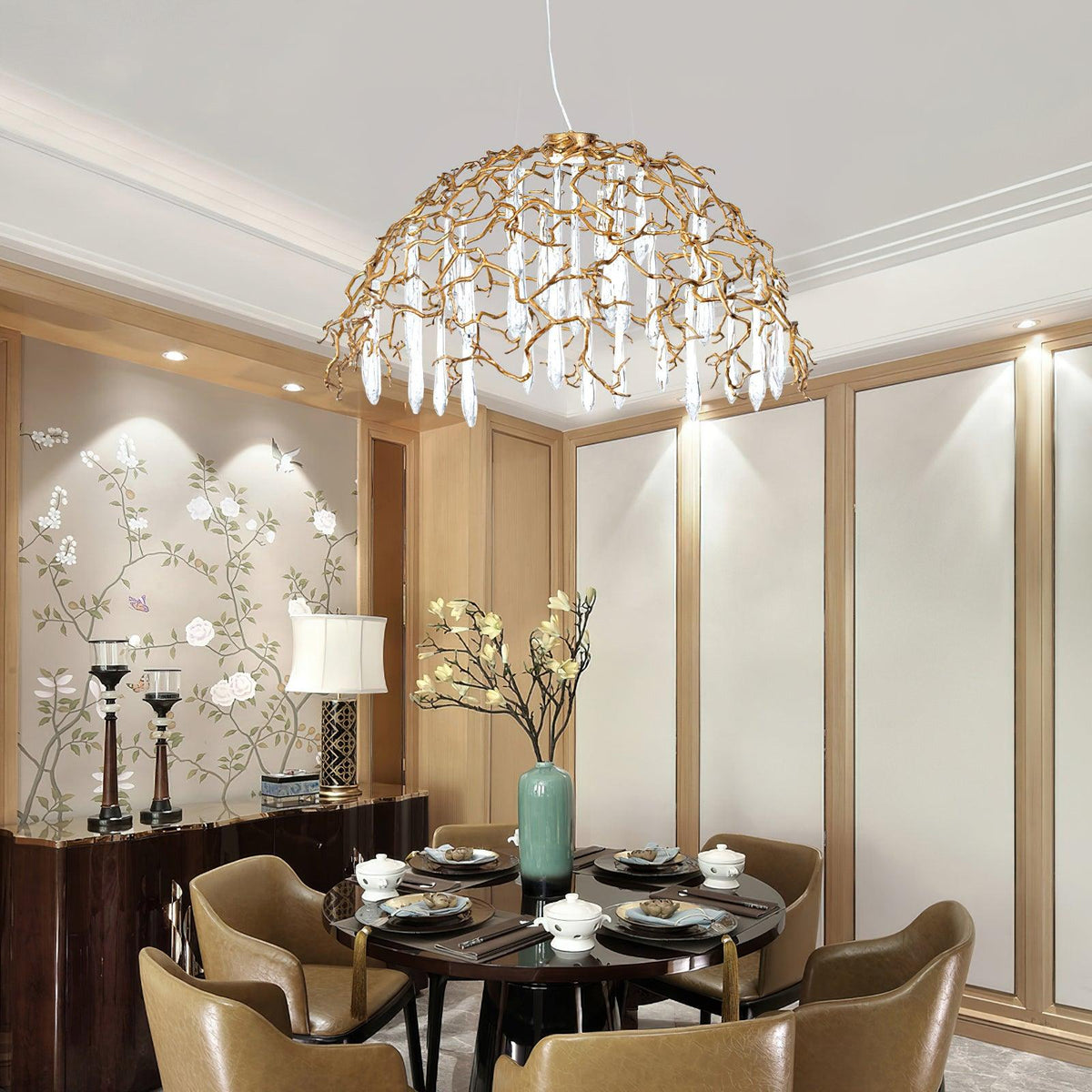 Water Dome Chandelier 41.3"