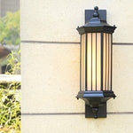 Retro Creative Outdoor Waterproof Black Modern Exterior Wall Lights