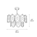 Wave Pearl Chandelier