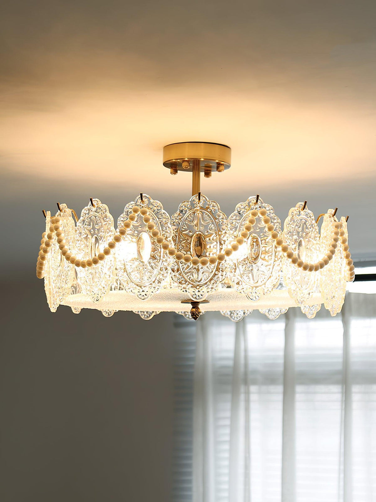 Wave Pearl Ceiling Light
