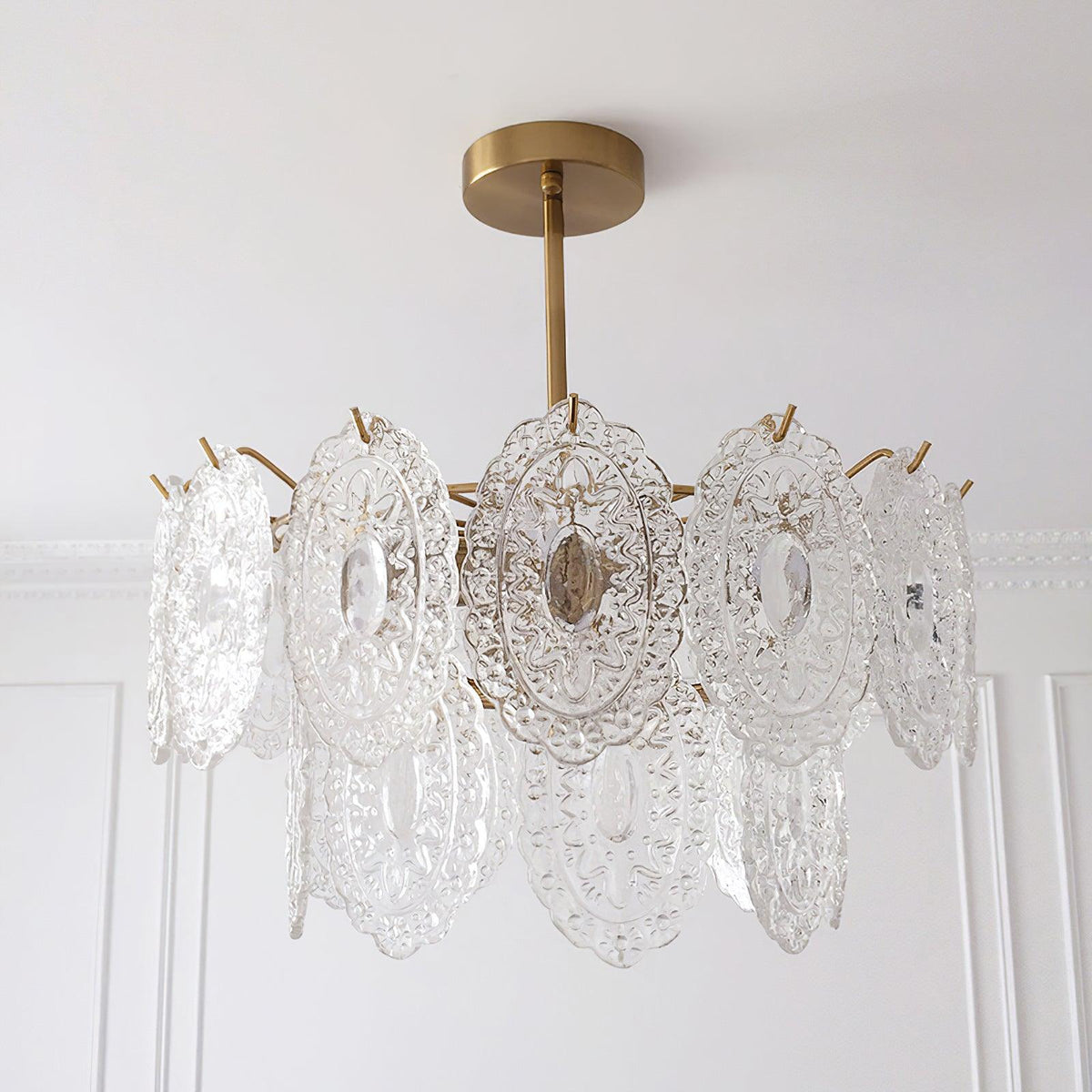 Wave Pearl Chandelier