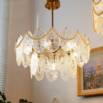Wave Pearl Chandelier