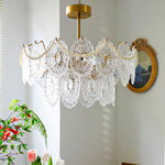 Wave Pearl Chandelier