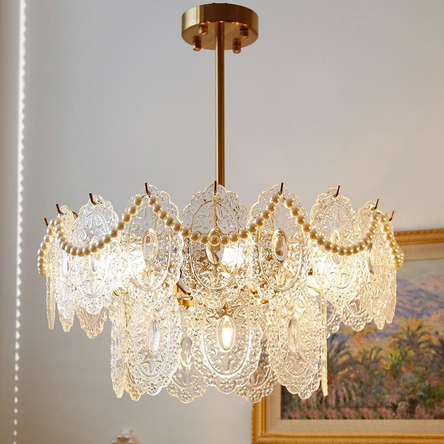 Wave Pearl Chandelier