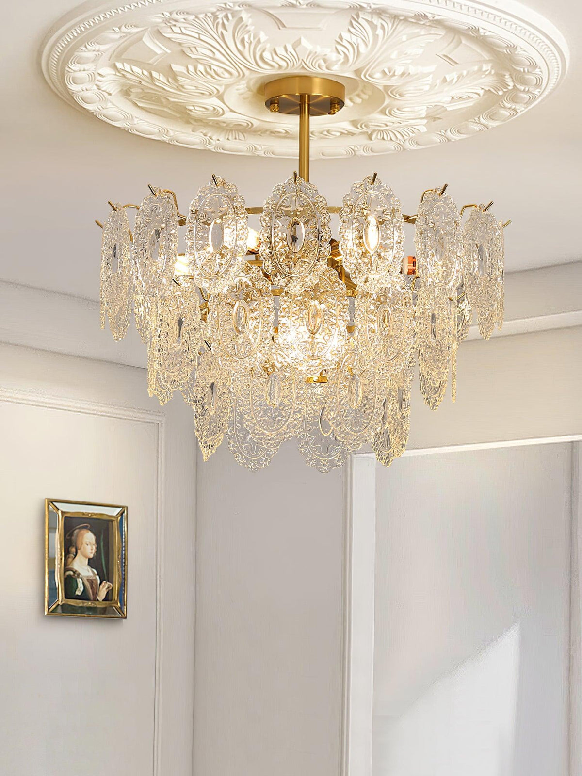 Wave Pearl Chandelier
