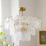 Wave Pearl Chandelier