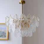 Wave Pearl Chandelier