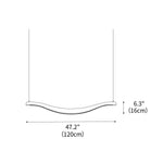 Waveform Chandelier 47.2"