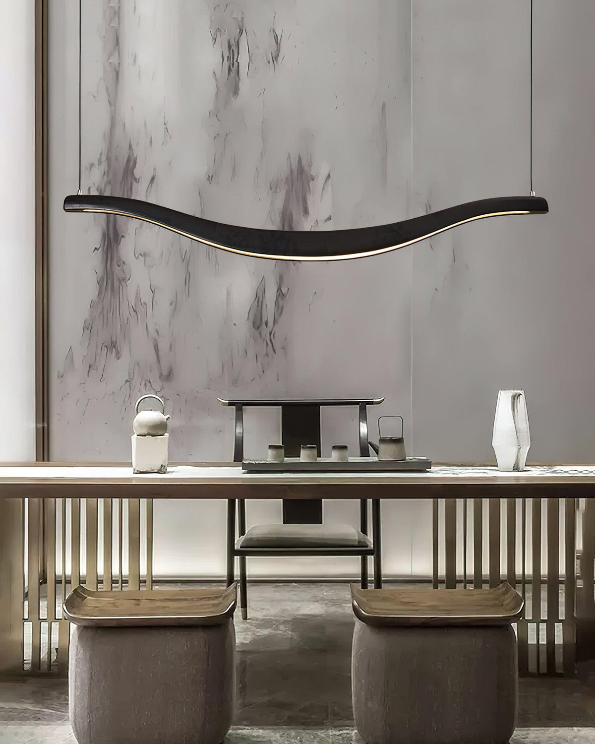 Waveform Chandelier 47.2"