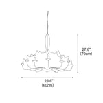 White Ghost Chandelier