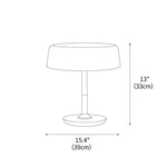 White Mushroom Table Lamp