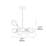 Porcelain Magnolia Chandelier