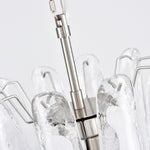 White Cloud Glass Petals Chandelier