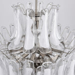 White Cloud Glass Petals Chandelier