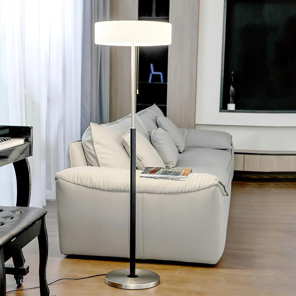 White Galaxy Floor Lamp 15.7"