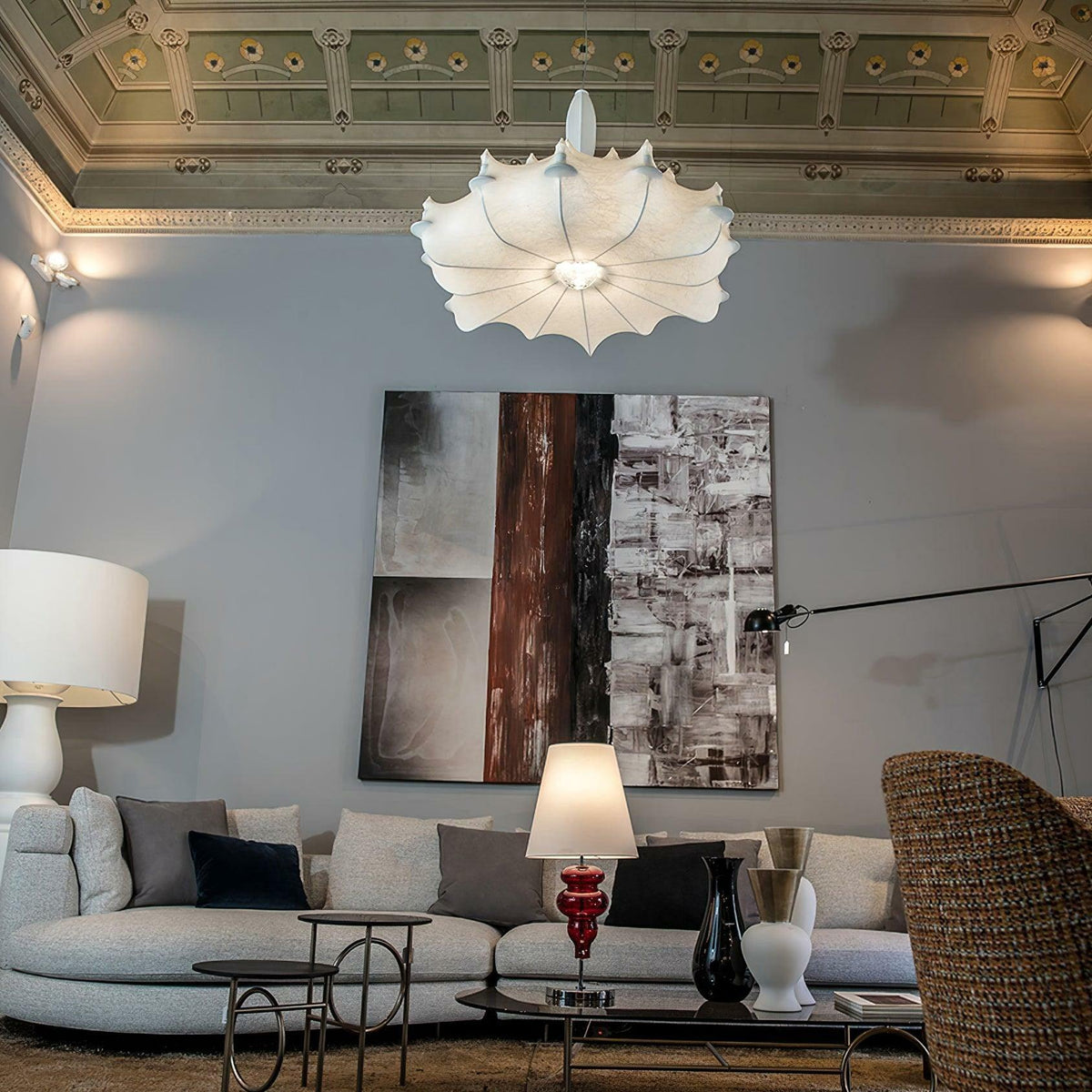 White Ghost Chandelier