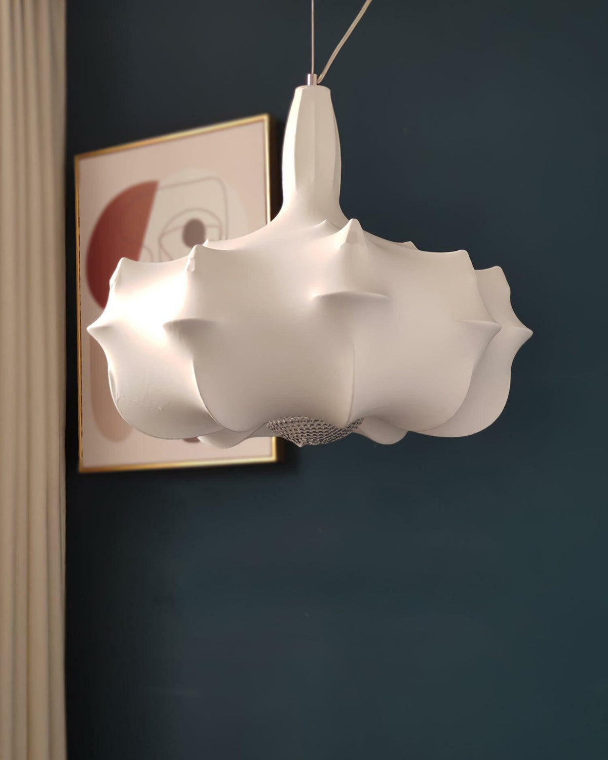 White Ghost Chandelier