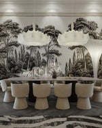 White Ghost Chandelier